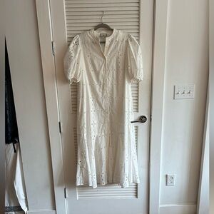 Tuckernuck White Eyelet Lewis Dress